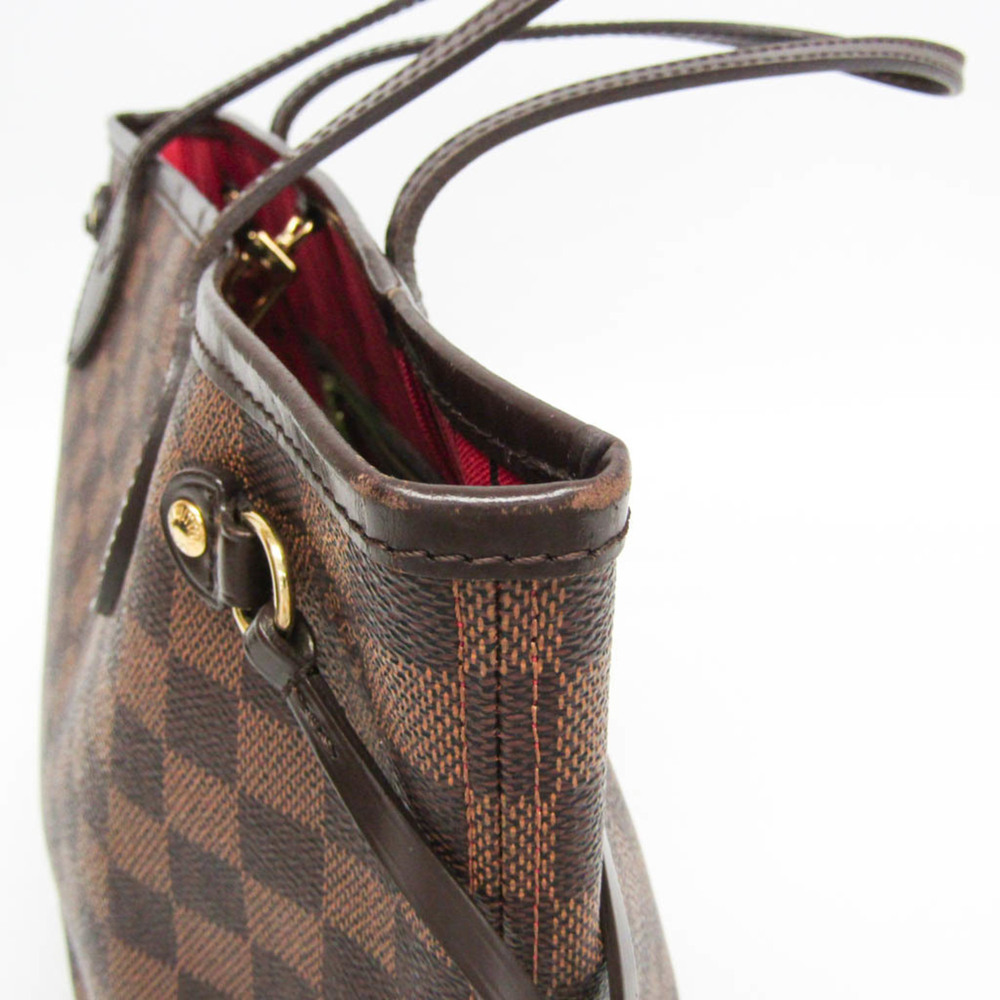 LOUIS VUITTON Brown Damier Neverfull PM Tote Bag - Picture 7 of 13